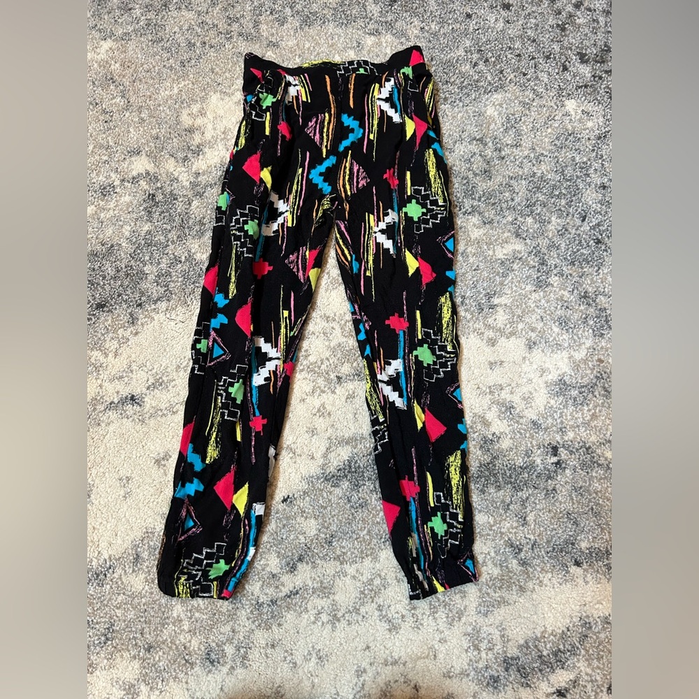 Colorful Geometric girls 5/6 Bottoms